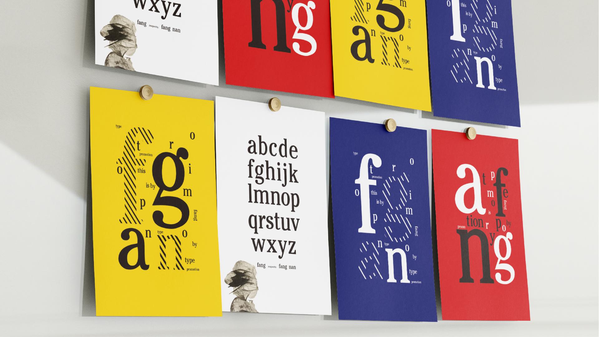 London Design Awards Winner - Typeface: Fang