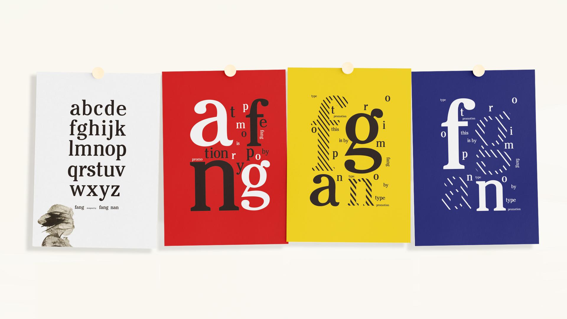London Design Awards Winner - Typeface: Fang