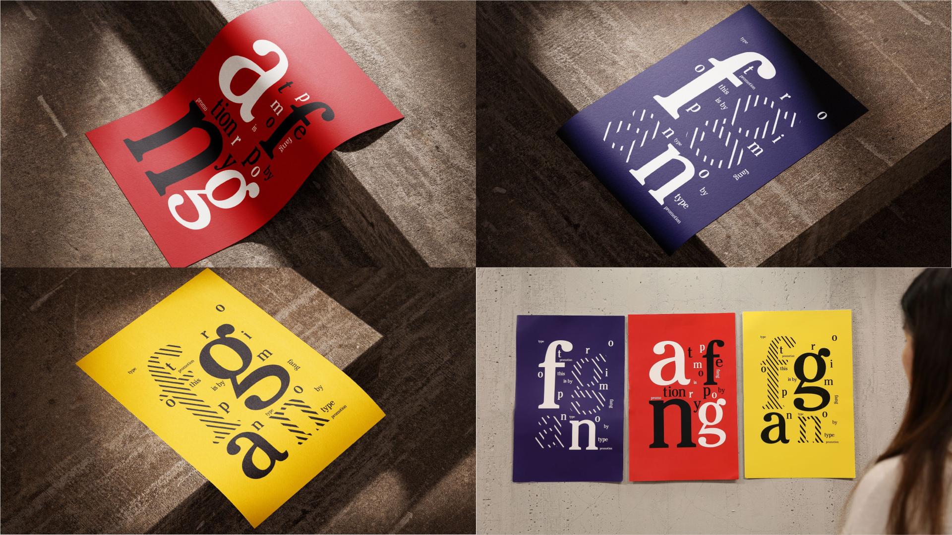 London Design Awards Winner - Typeface: Fang