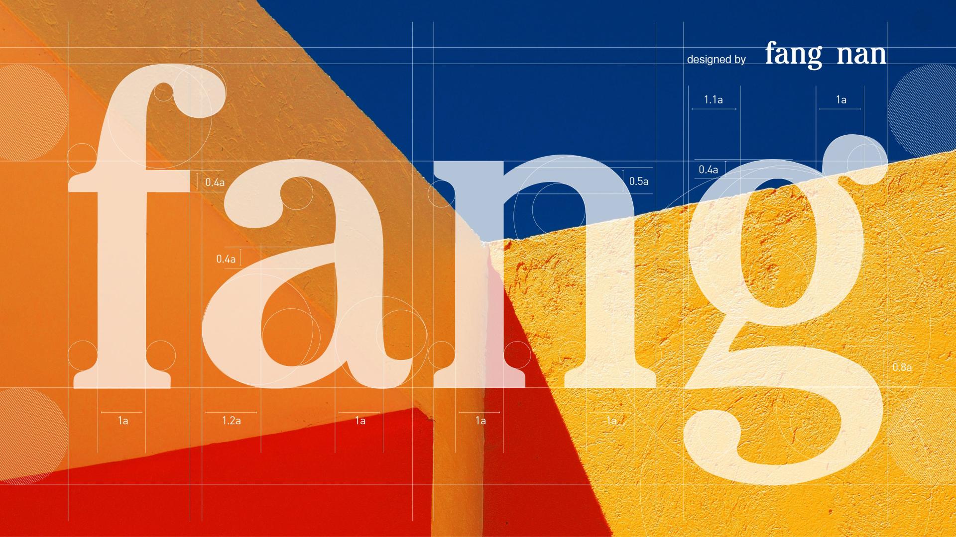 London Design Awards Winner - Typeface: Fang