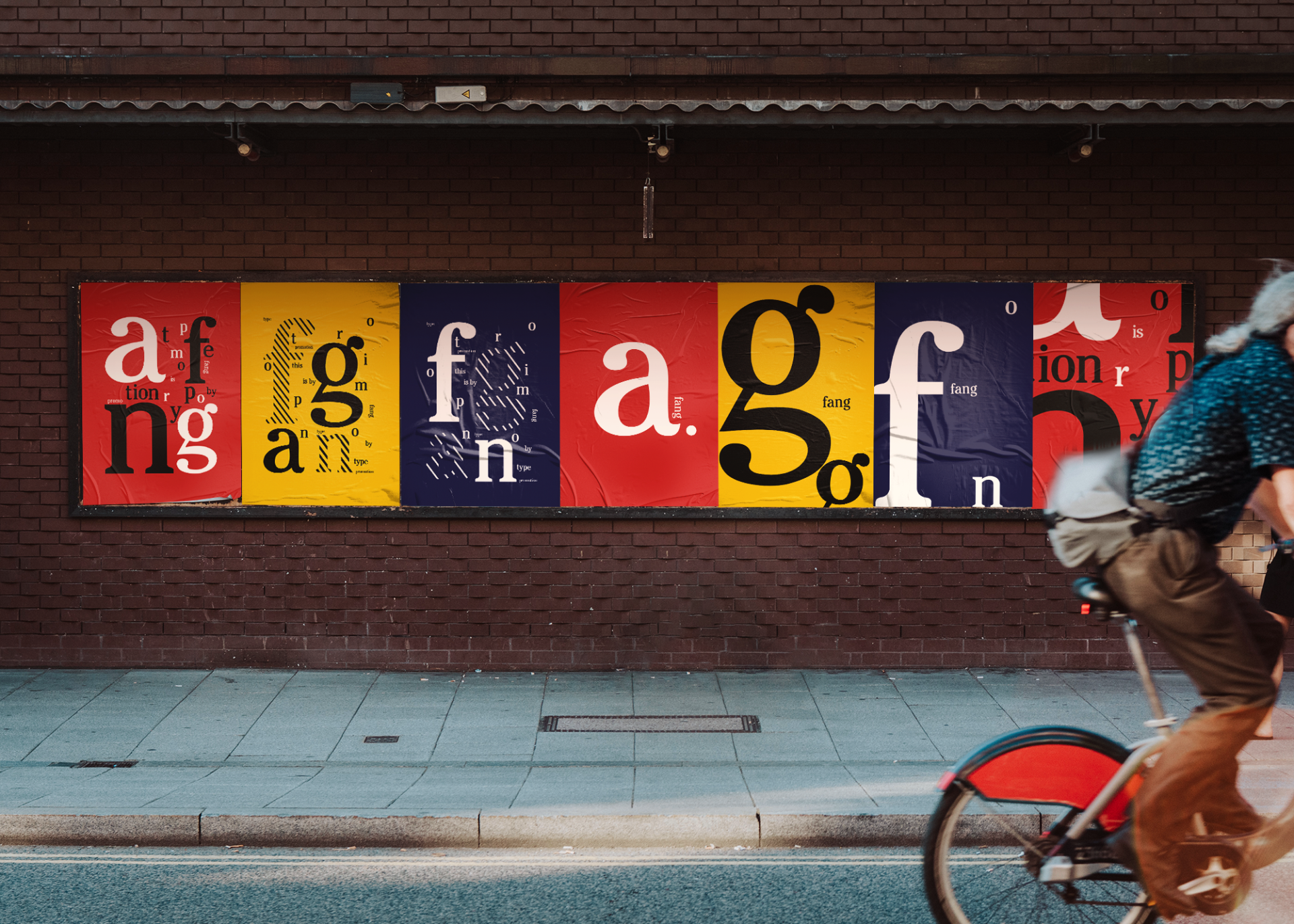London Design Awards Winner - Typeface: Fang