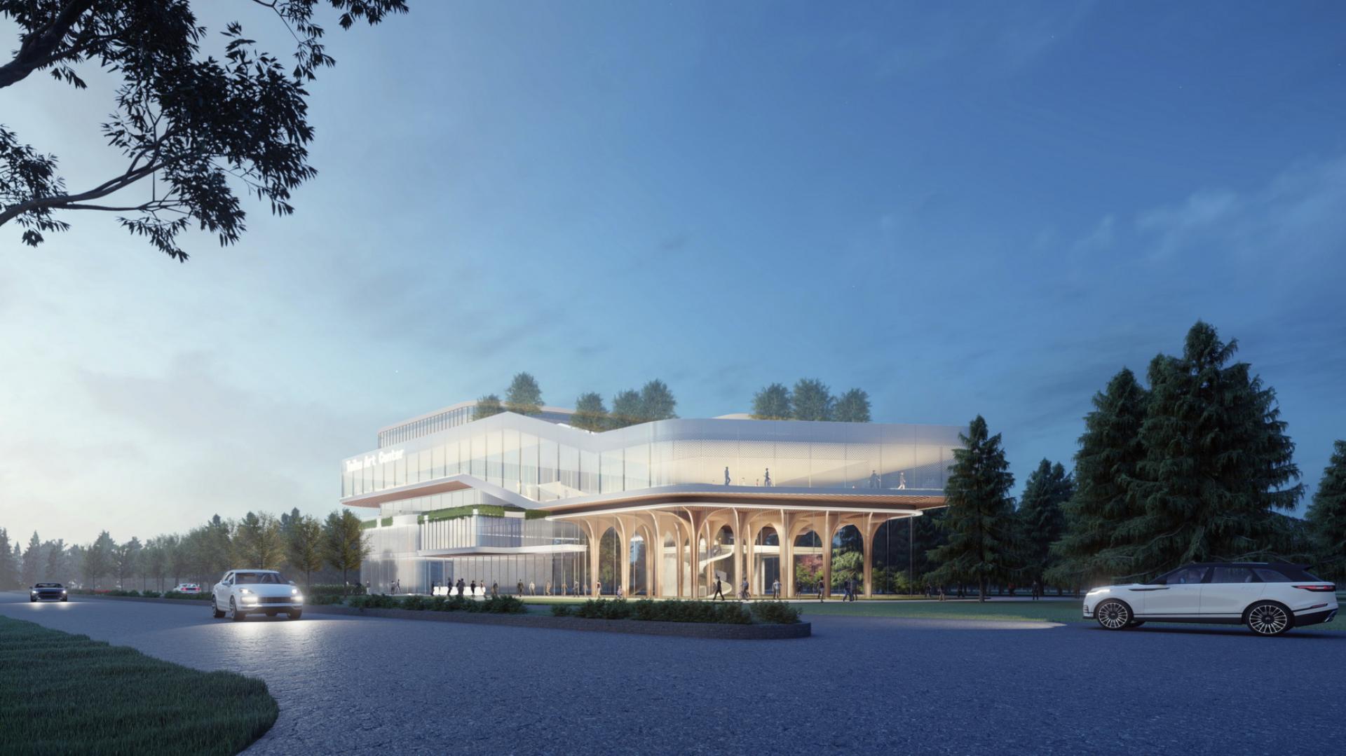 London Design Awards Winner - Suzhou Bay Resort and exhibition centre, Tai Lake