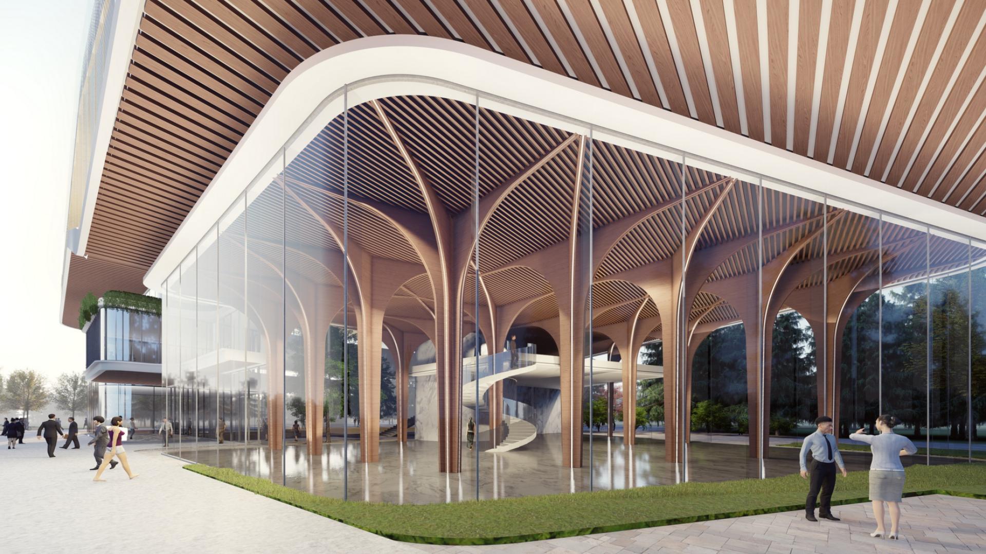 London Design Awards Winner - Suzhou Bay Resort and exhibition centre, Tai Lake