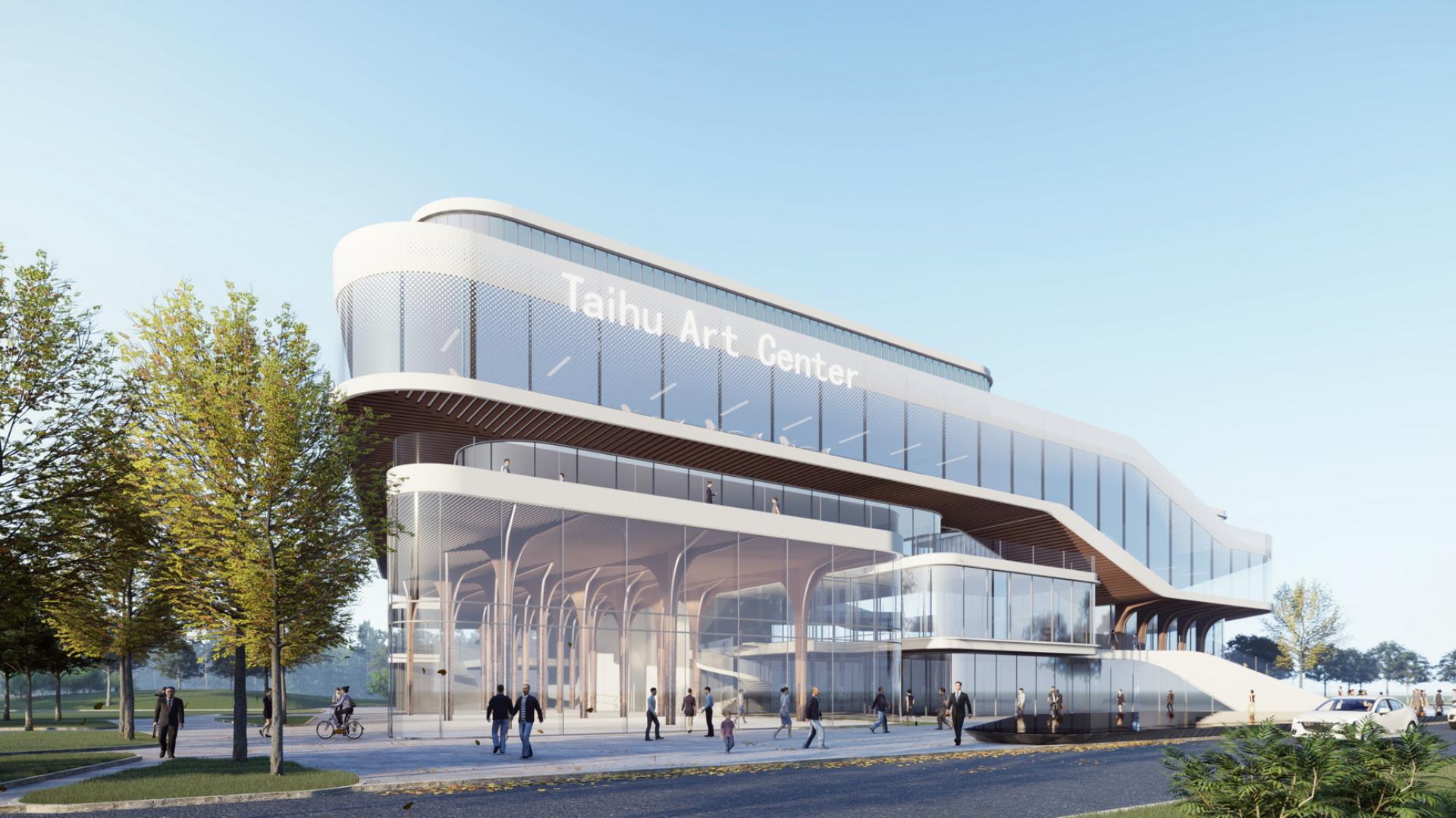 London Design Awards Winner - Suzhou Bay Resort and exhibition centre, Tai Lake
