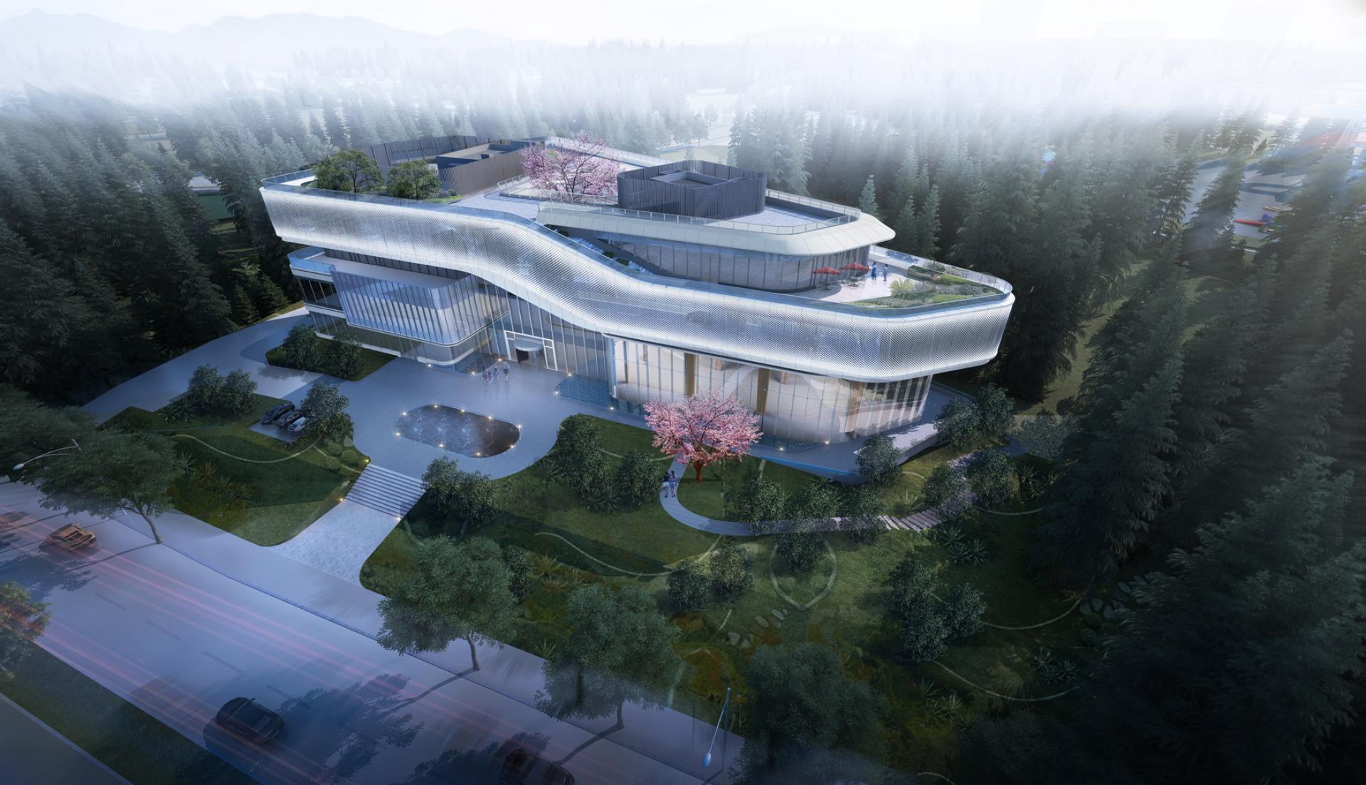 London Design Awards Winner - Suzhou Bay Resort and exhibition centre, Tai Lake