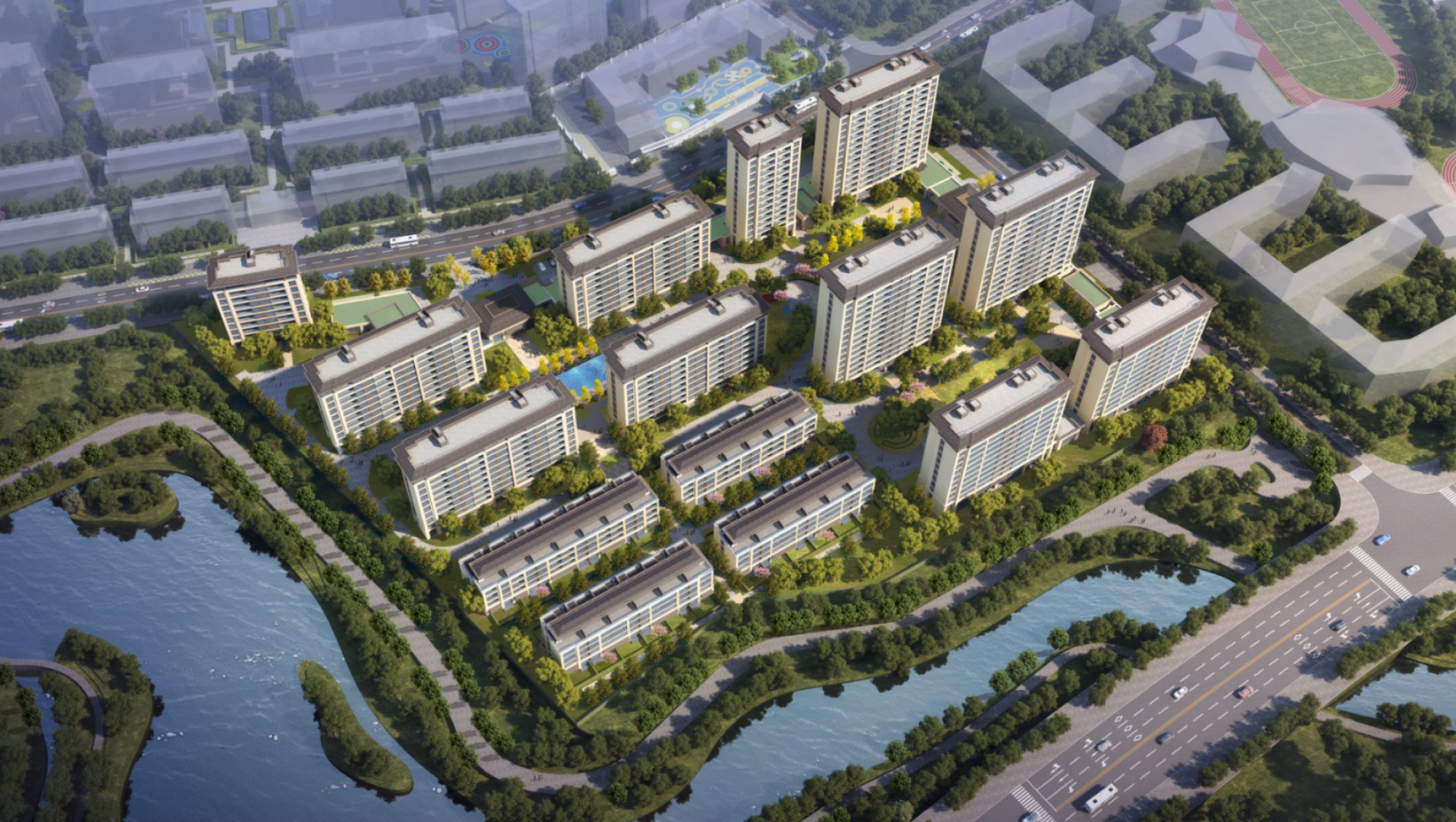 London Design Awards Winner - Qutong Blue City · Fengyu Tinglan
