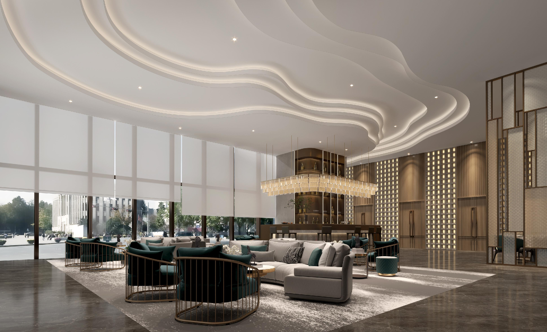 London Design Awards Winner - Wyndham Hotel in Dalian Zhongtian 
