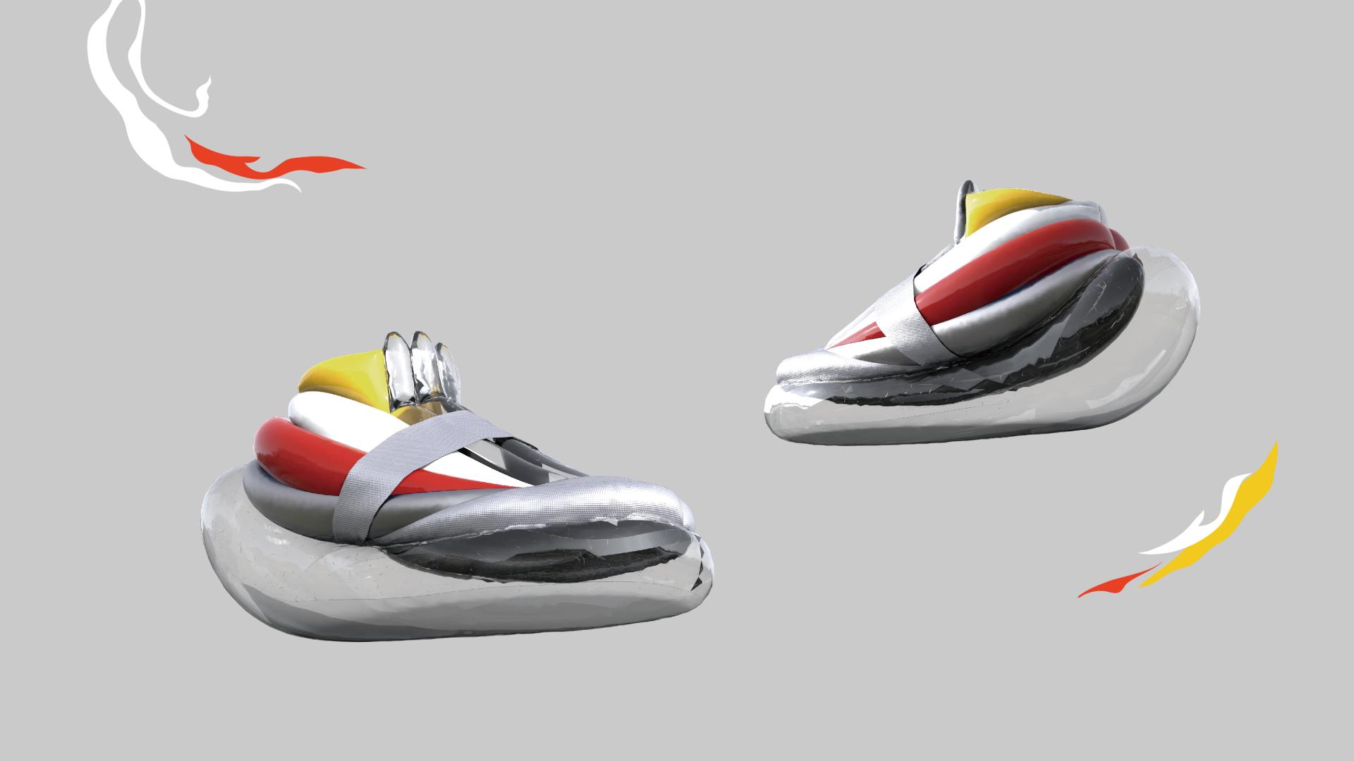 London Design Awards Winner - Air Shoes / Shoes Packaging Design