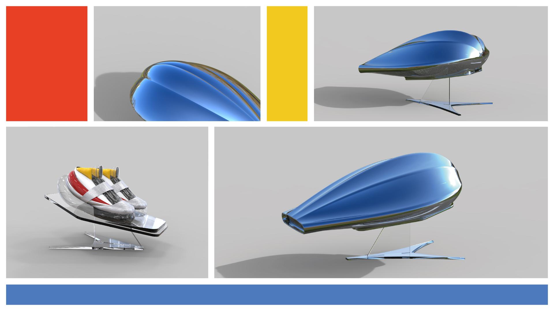 London Design Awards Winner - Air Shoes / Shoes Packaging Design