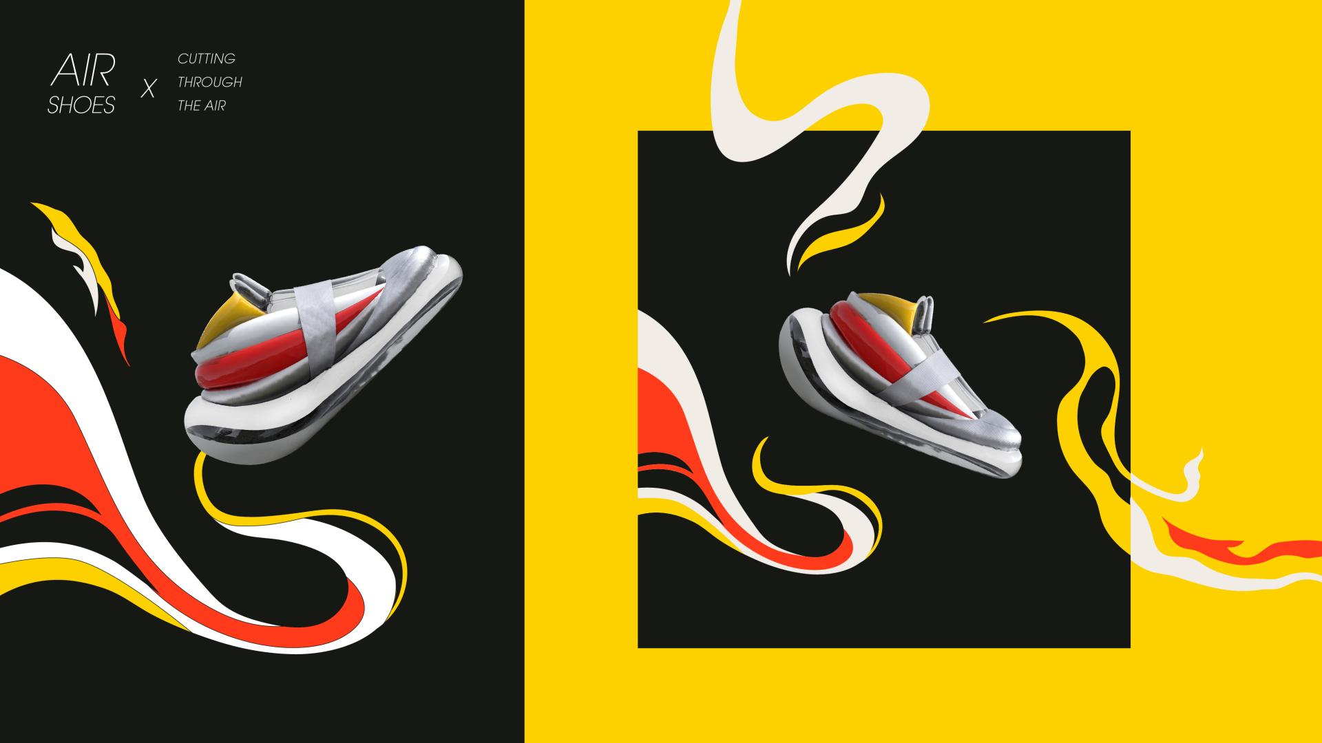 London Design Awards Winner - Air Shoes / Shoes Packaging Design