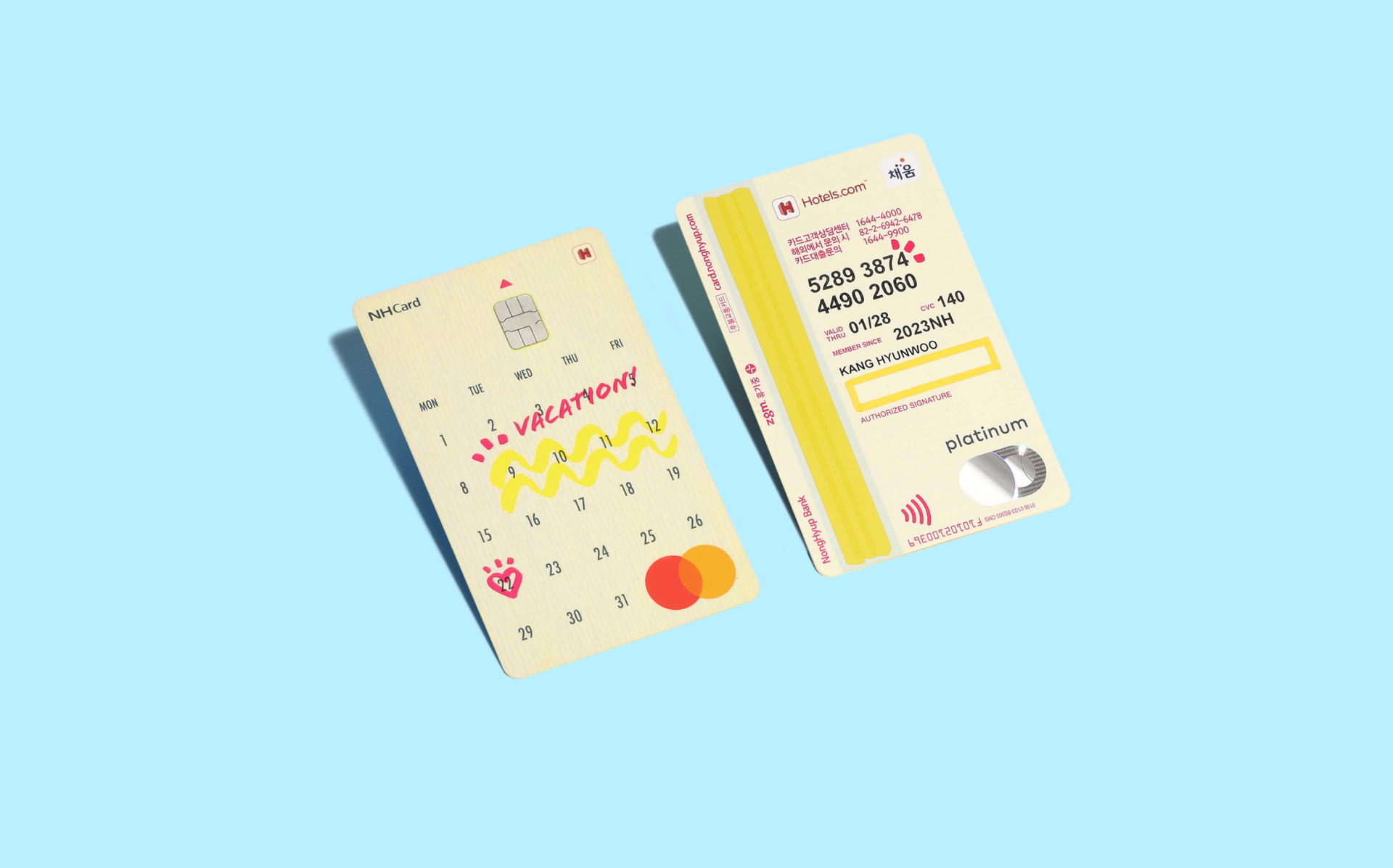 London Design Awards Winner - NH zgm.OnVacation Card