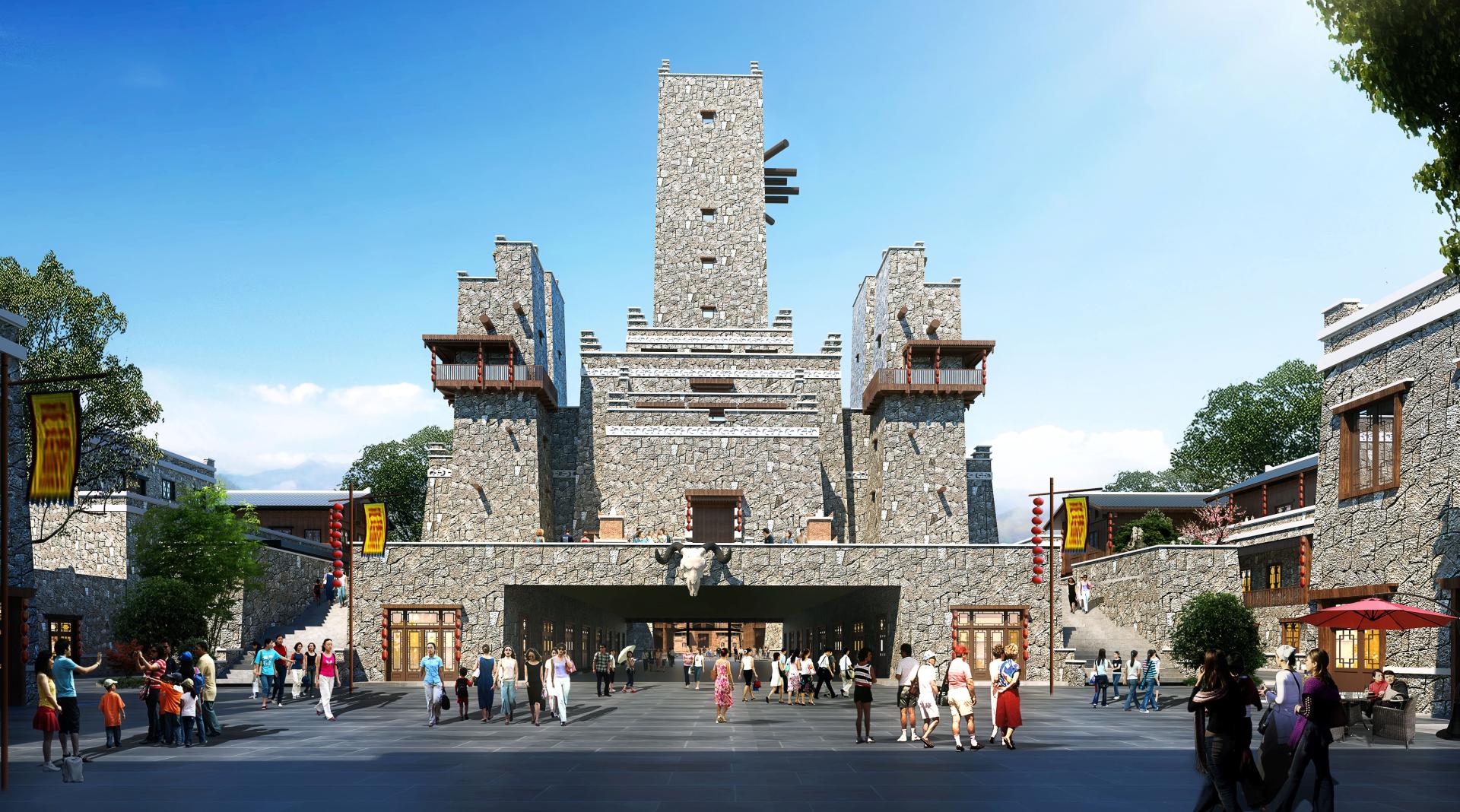 London Design Awards Winner - Qinghai Hehuang Cultural Tourism Town
