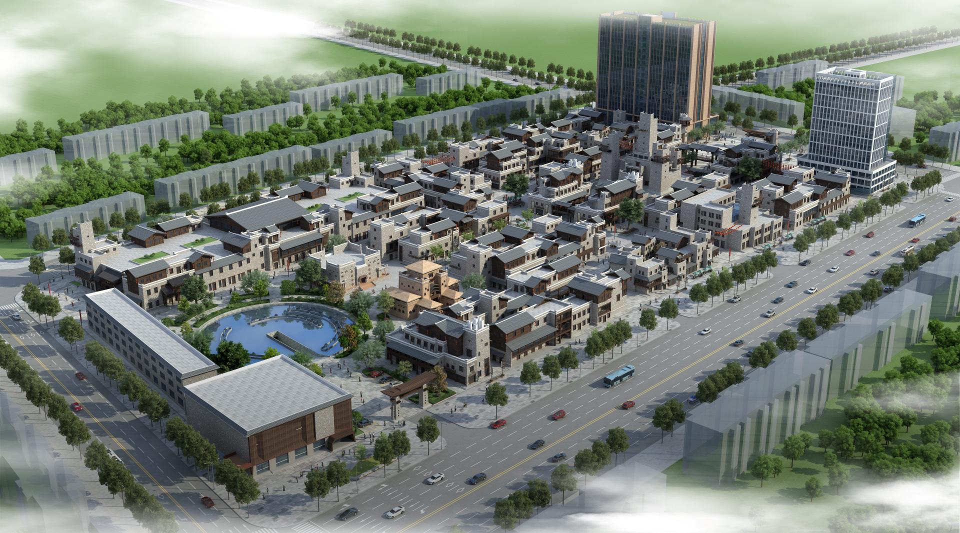 London Design Awards Winner - Qinghai Hehuang Cultural Tourism Town