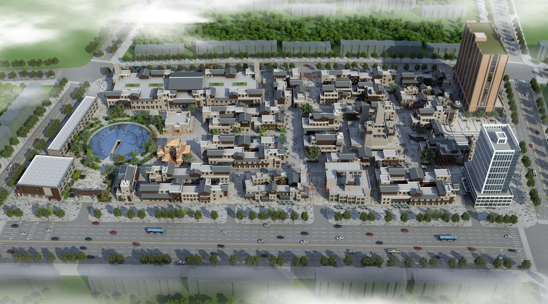 London Design Awards Winner - Qinghai Hehuang Cultural Tourism Town