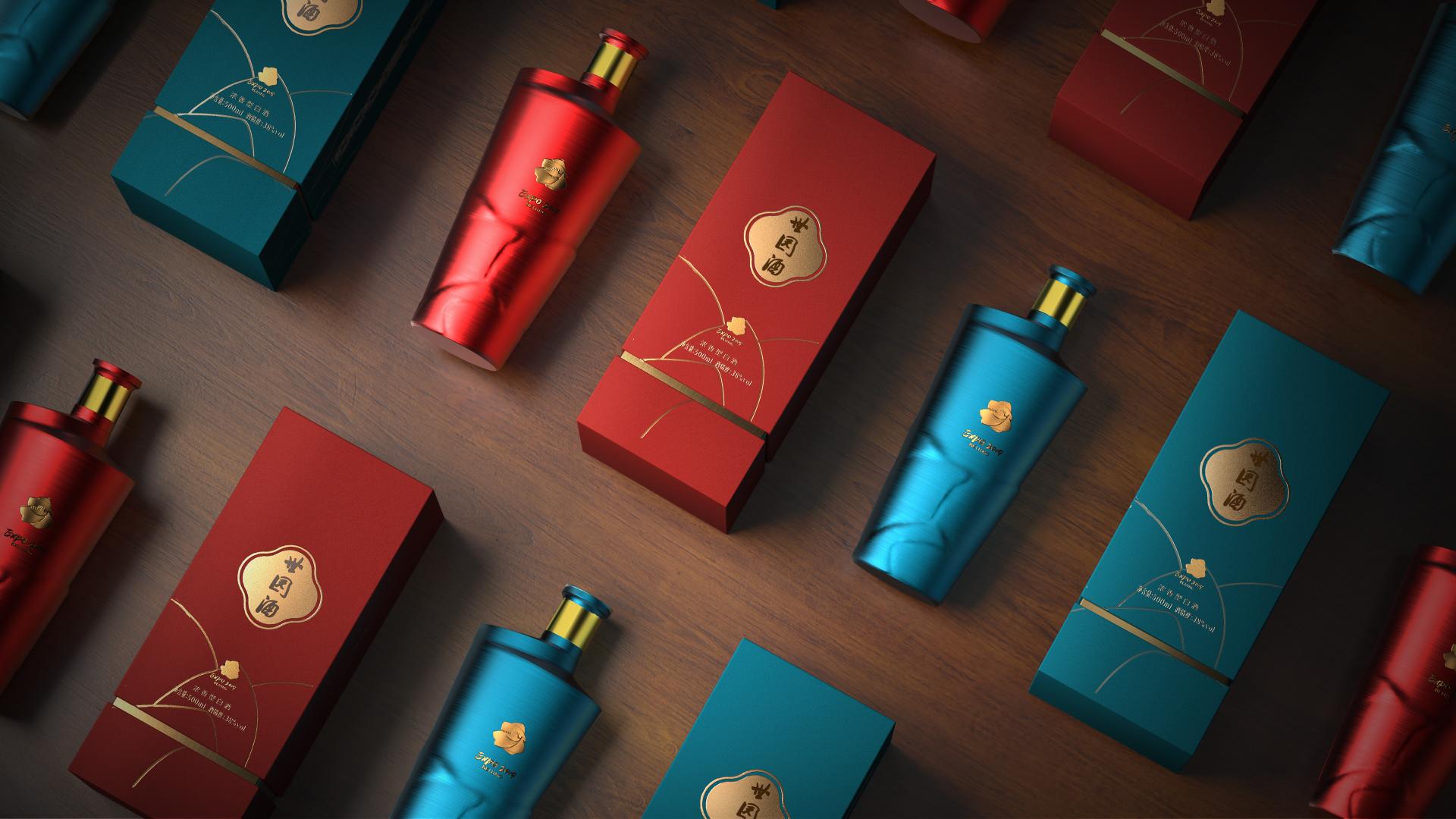 London Design Awards Winner - EXPO liquor packaging