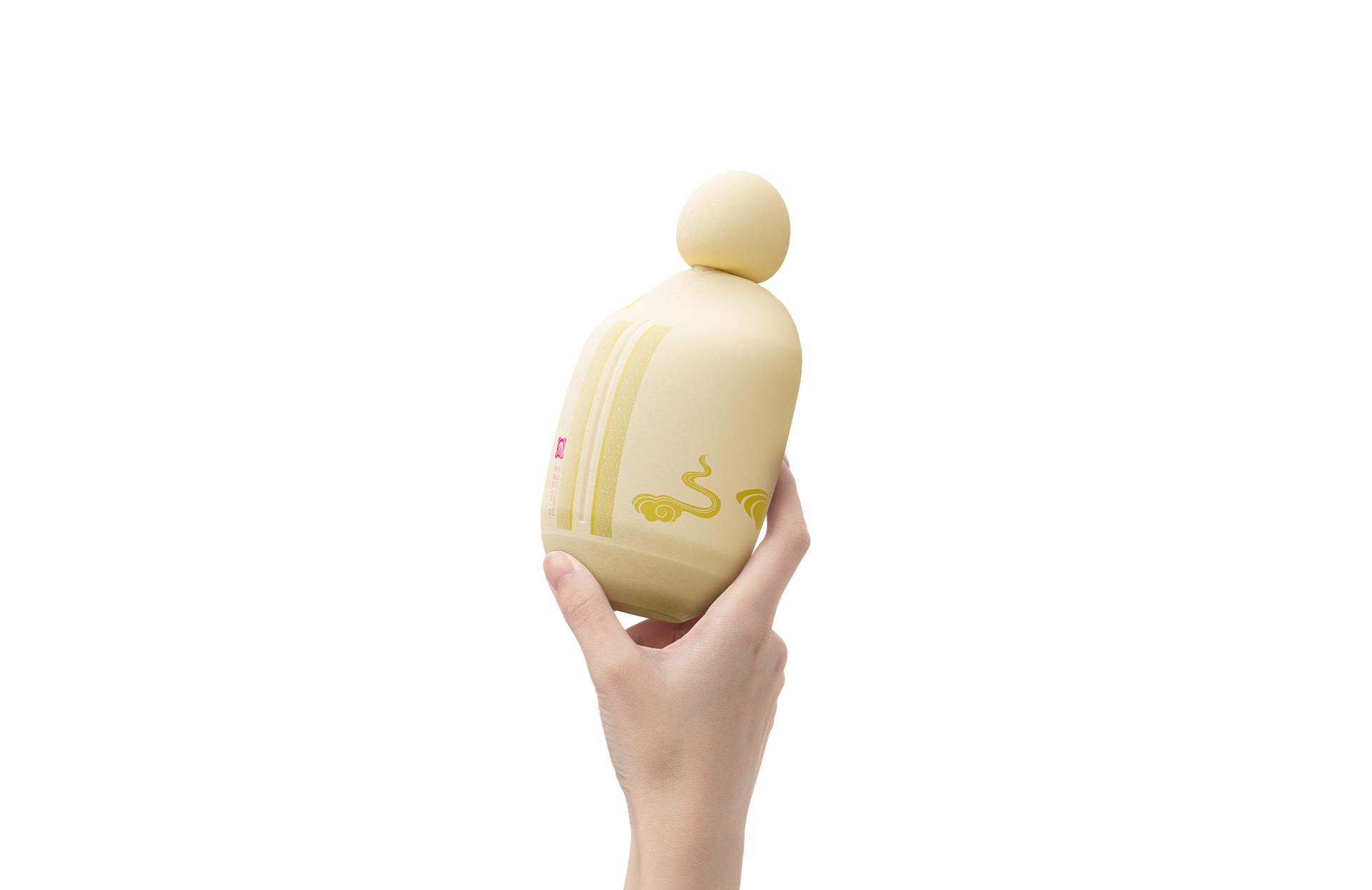 London Design Awards Winner - Fu Ning Detong yellow rice wine packaging
