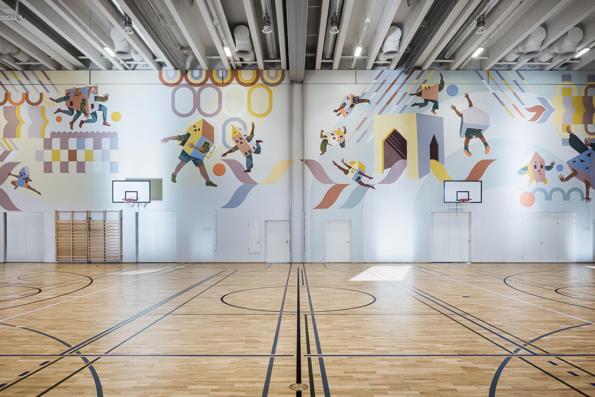 London Design Awards Winner - Akvarelli, School and Kindergarten