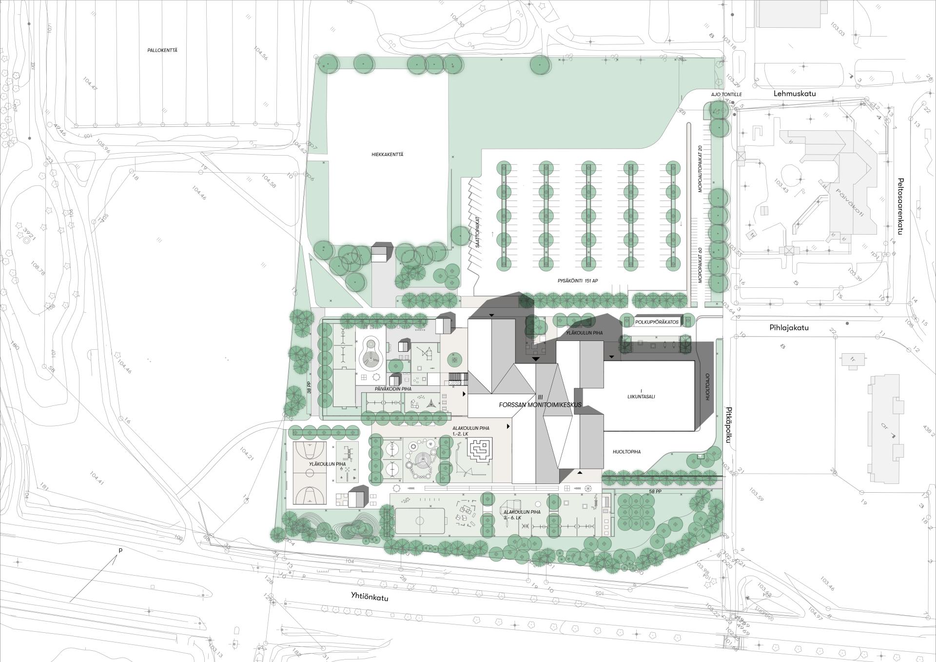 London Design Awards Winner - Akvarelli, School and Kindergarten