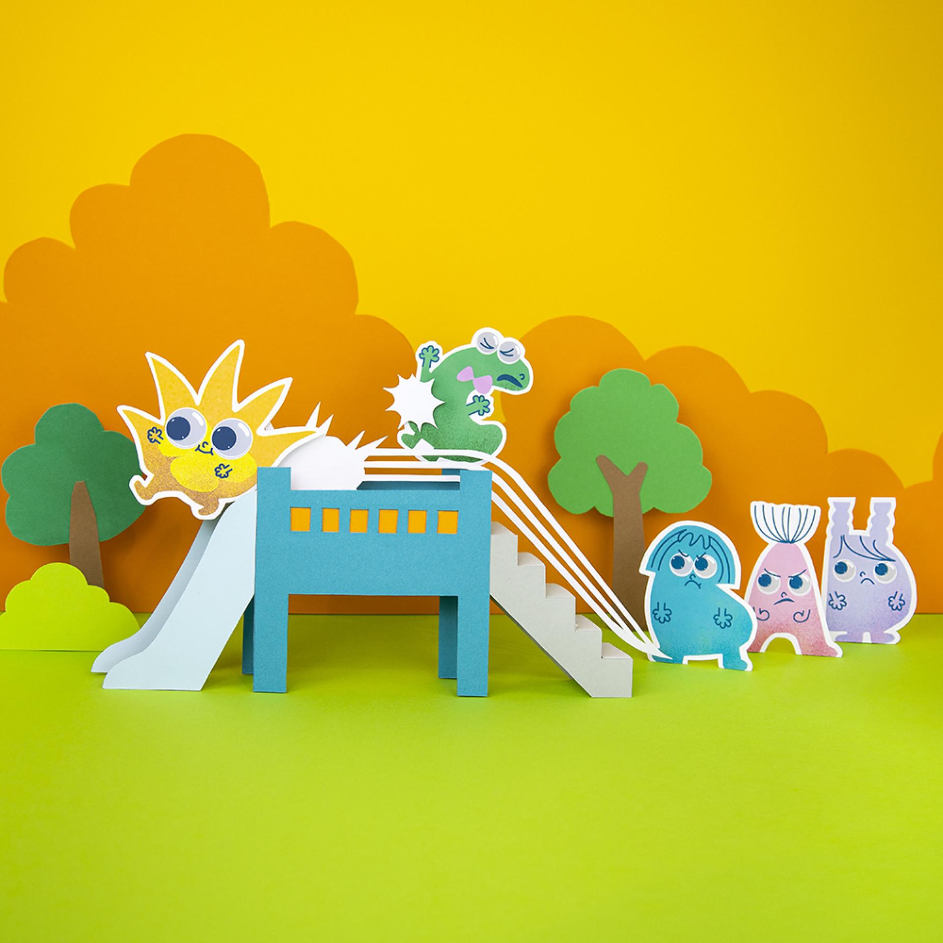London Design Awards Winner - 'An Adventure to Discover the Magic Stone' illustration book