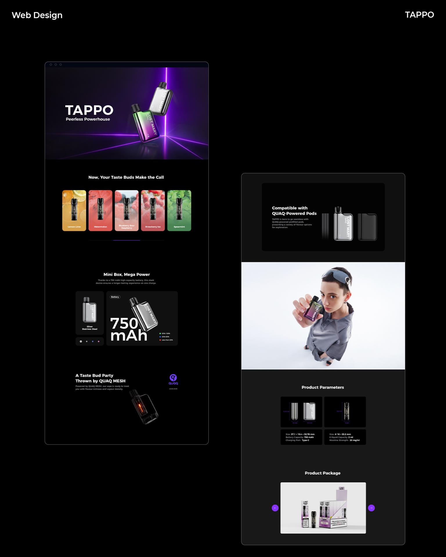 London Design Awards Winner - TAPPO Visual Design