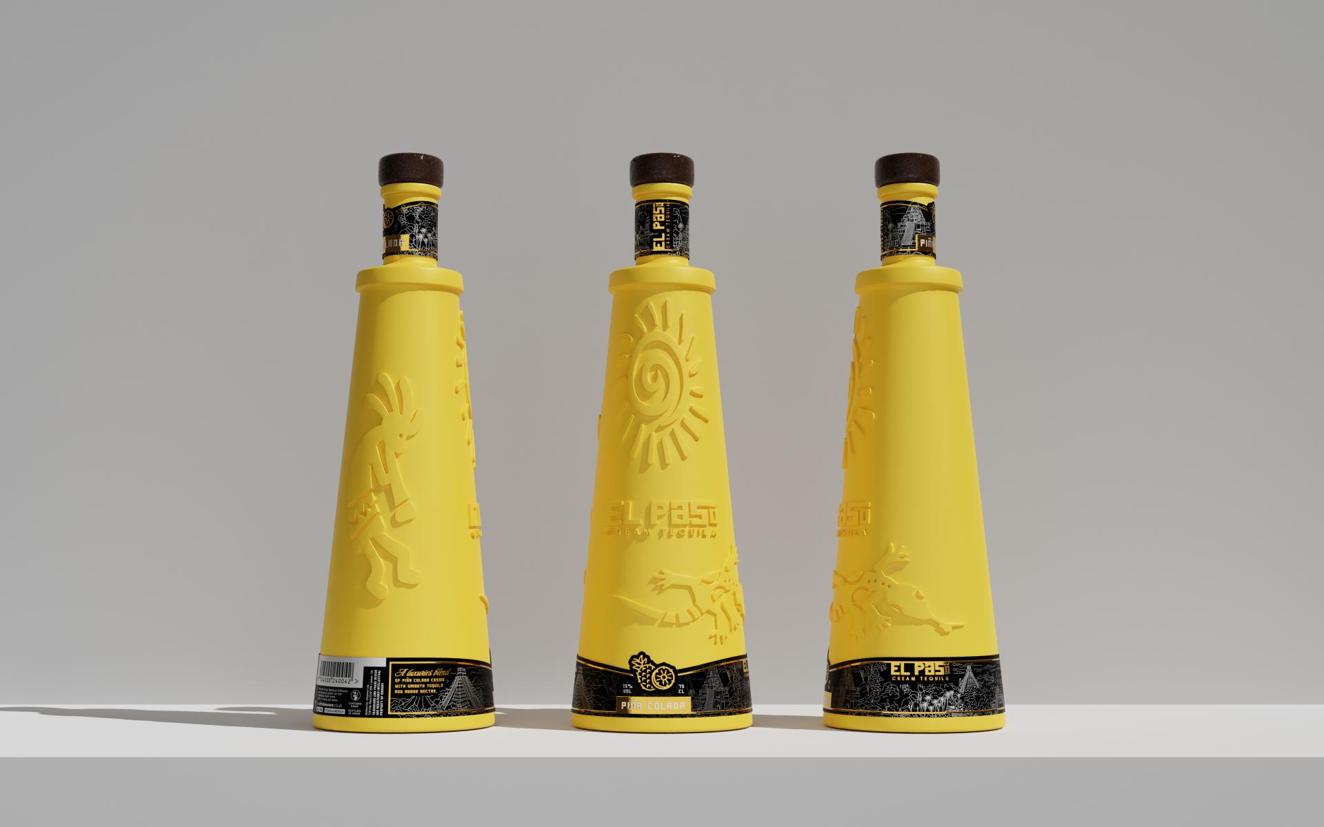 London Design Awards Winner - EL PASO “Luxurious Cream Tequila”