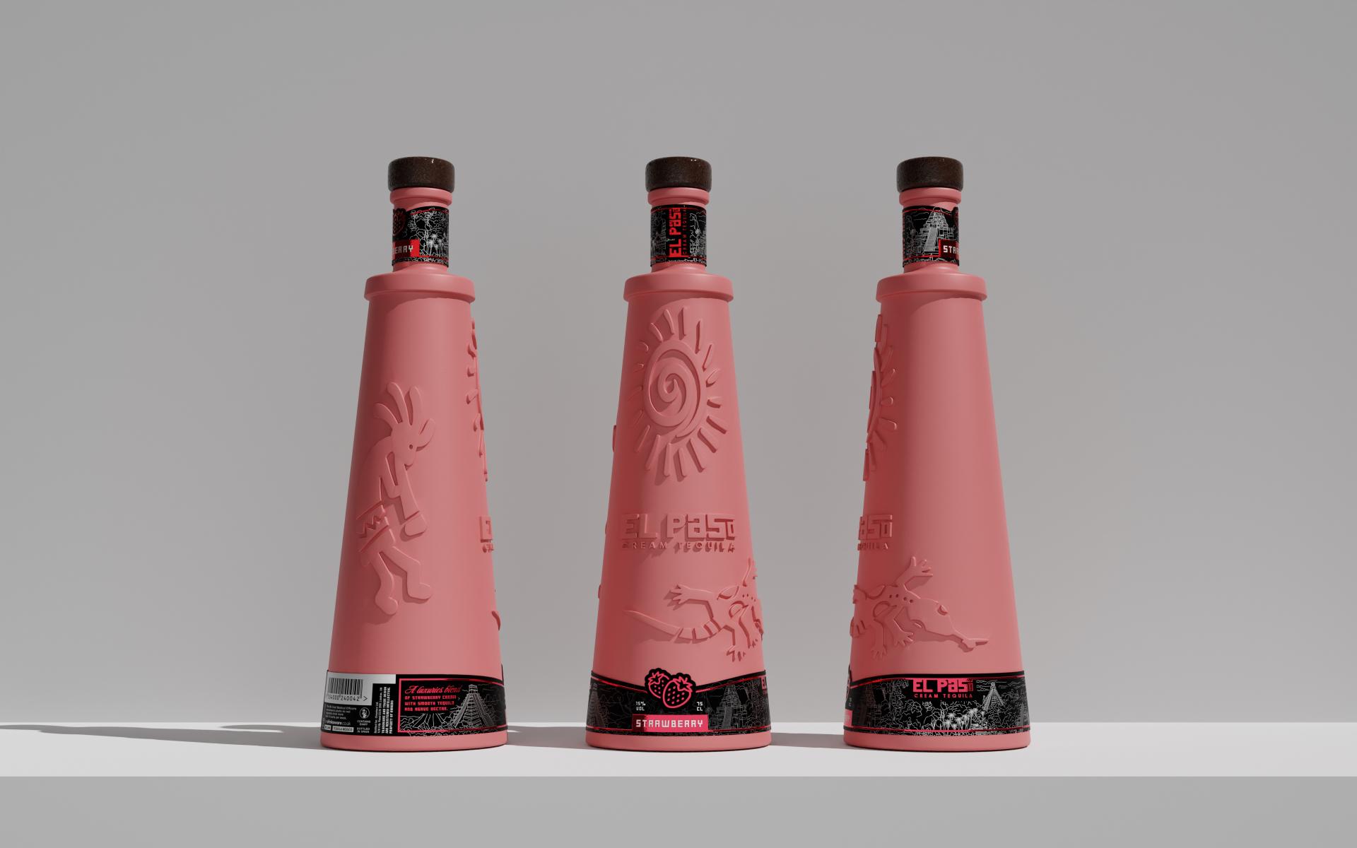 London Design Awards Winner - EL PASO “Luxurious Cream Tequila”