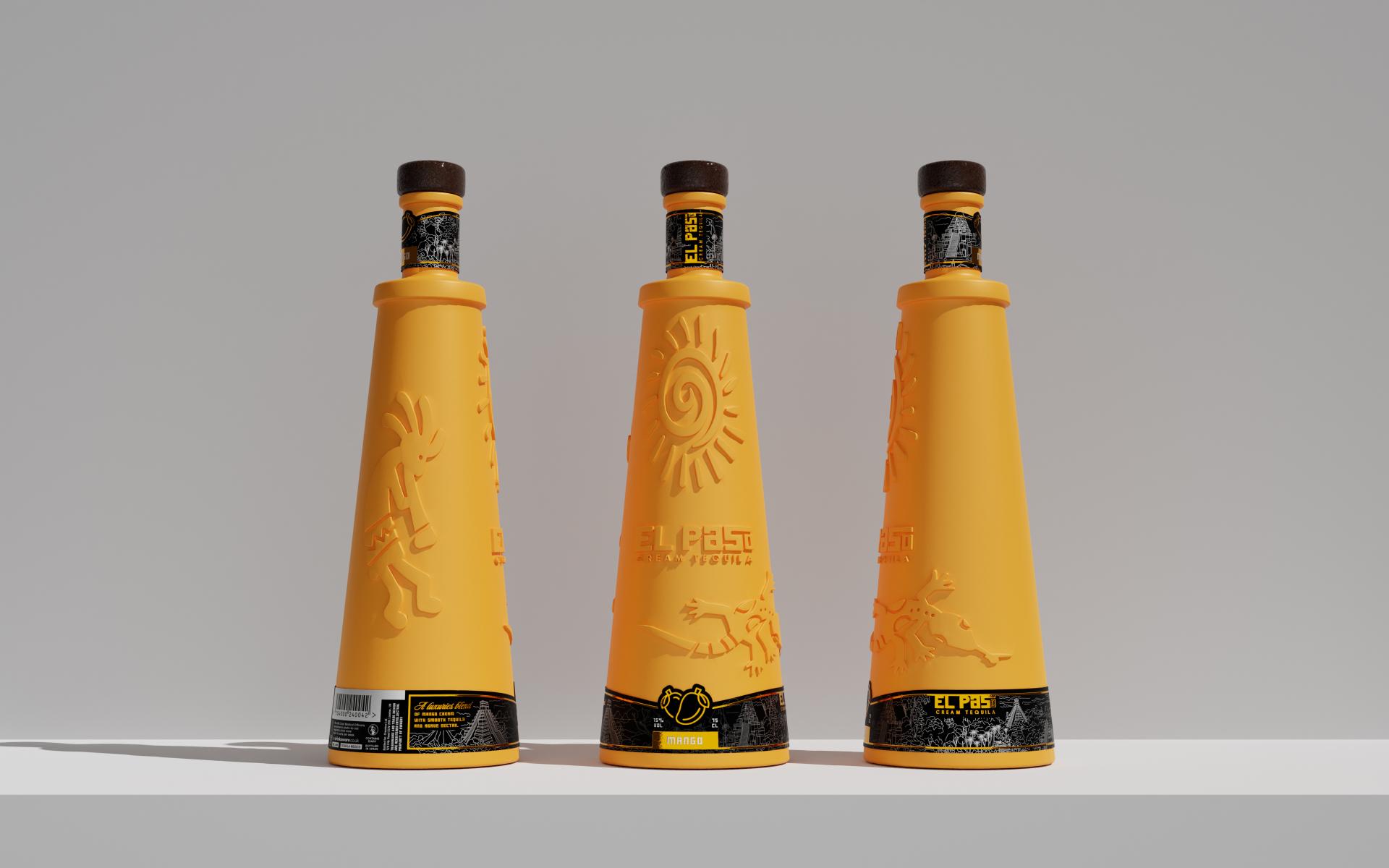 London Design Awards Winner - EL PASO “Luxurious Cream Tequila”