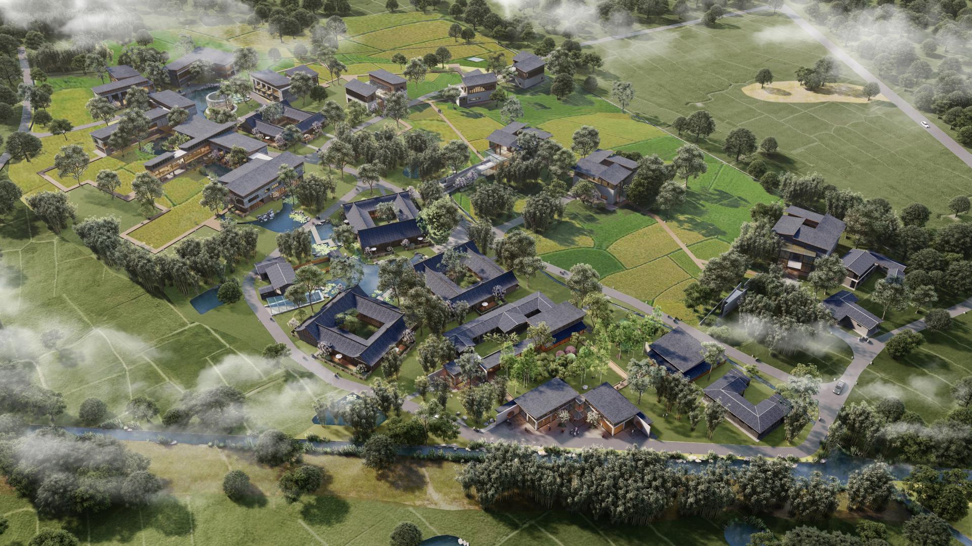 London Design Awards Winner - The village rebirth with western sichuan culture