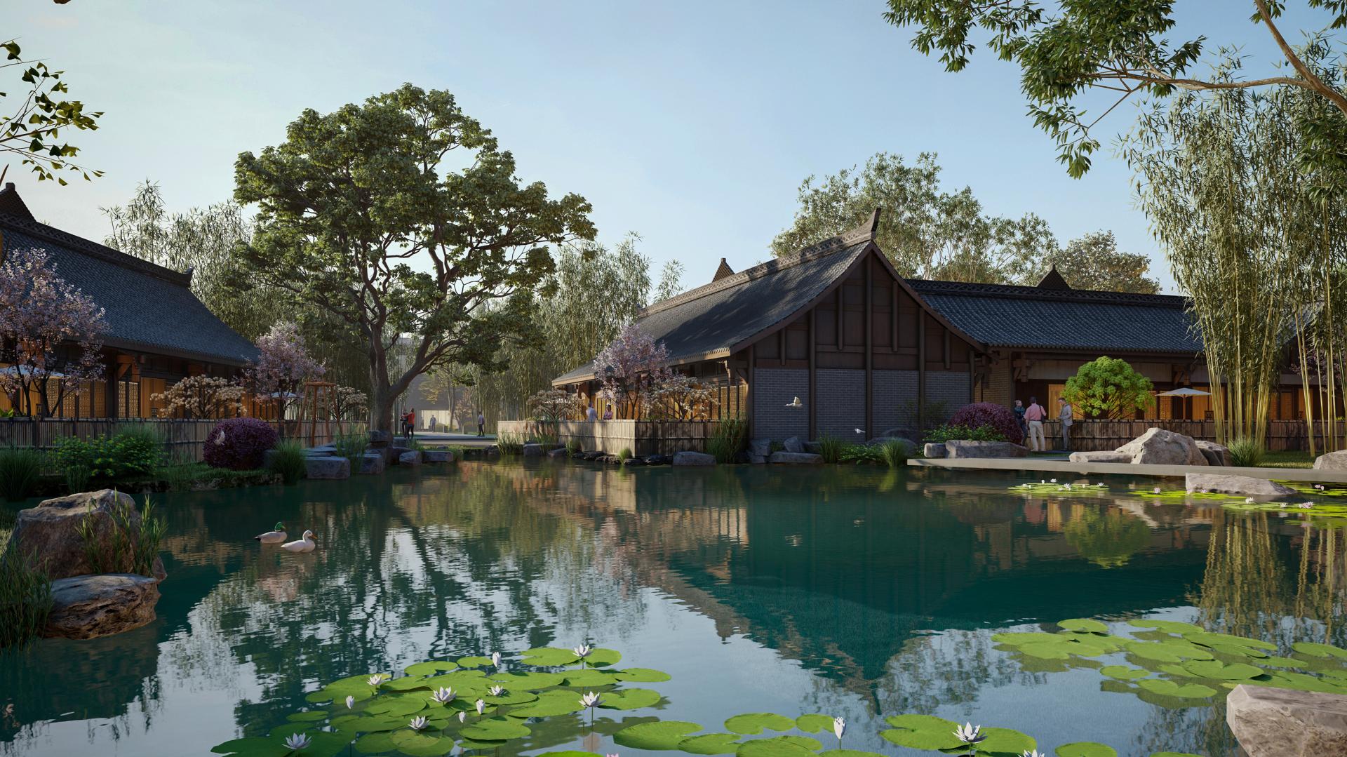 London Design Awards Winner - The village rebirth with western sichuan culture