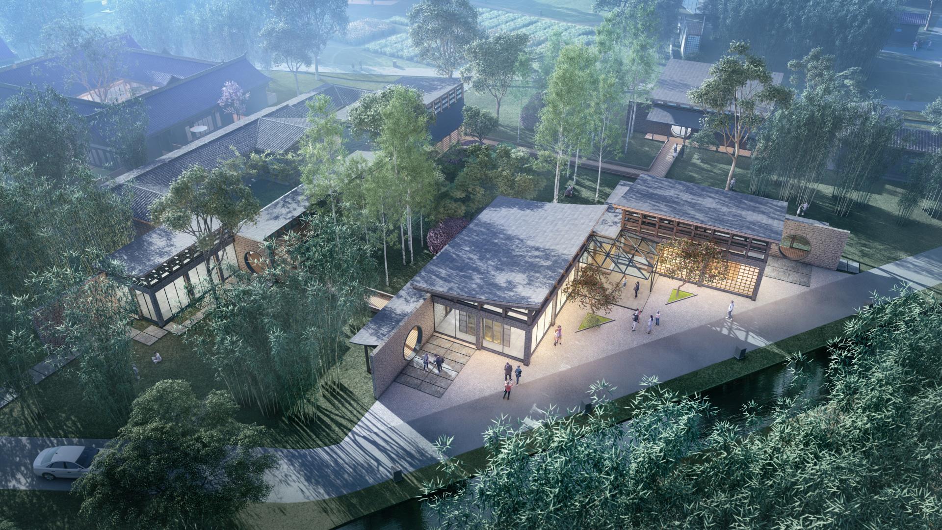 London Design Awards Winner - The village rebirth with western sichuan culture