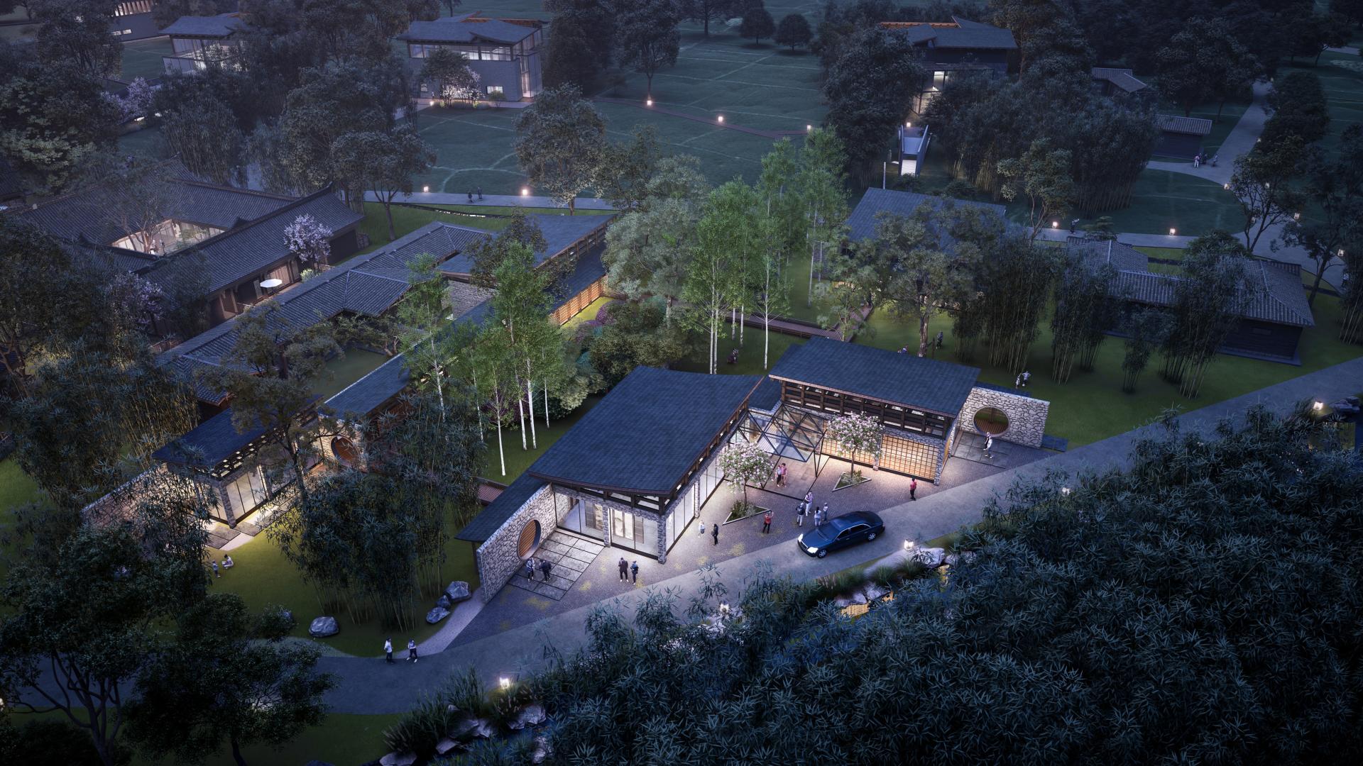 London Design Awards Winner - The village rebirth with western sichuan culture