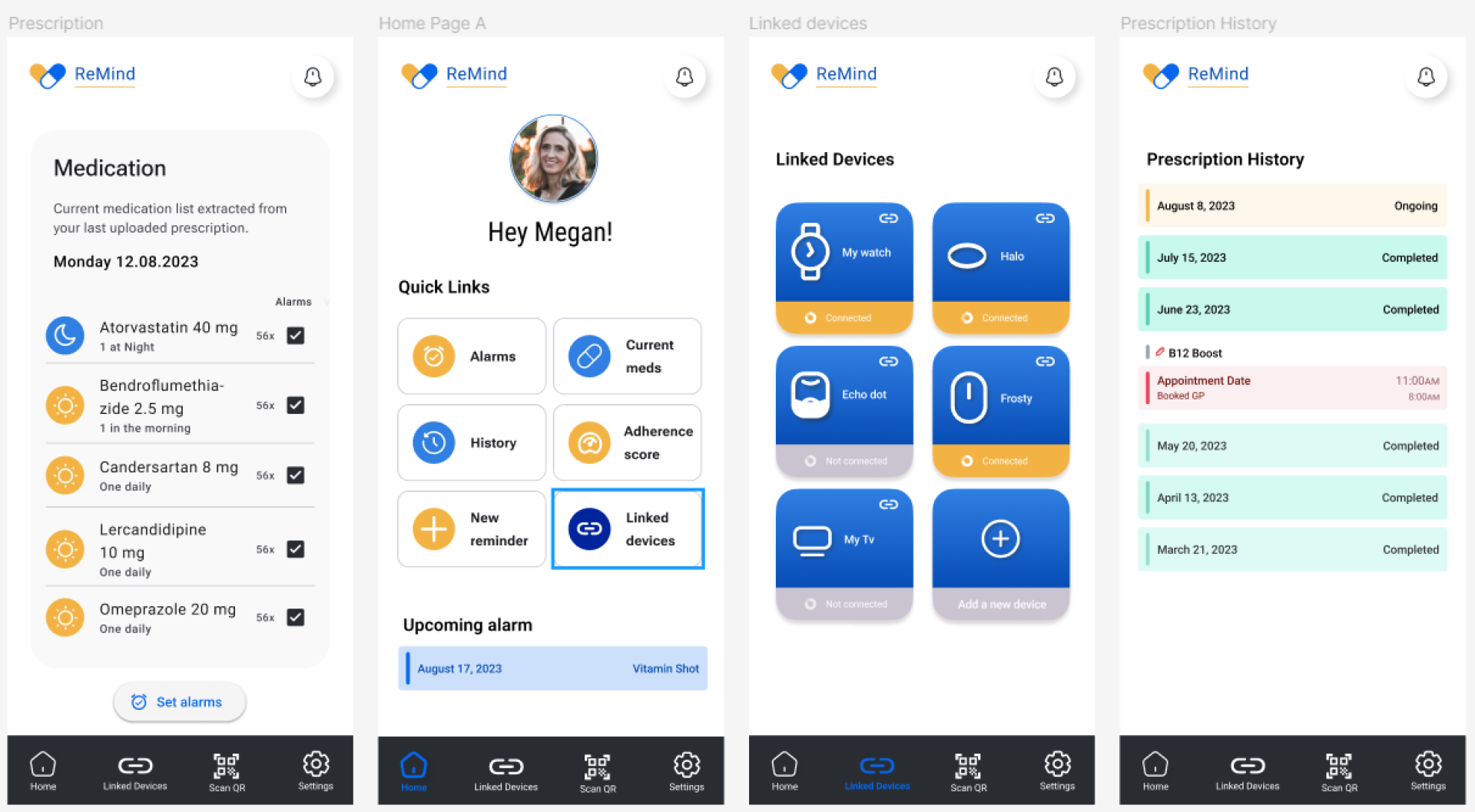 London Design Awards Winner - ReMind- Medication alert system for the elderly