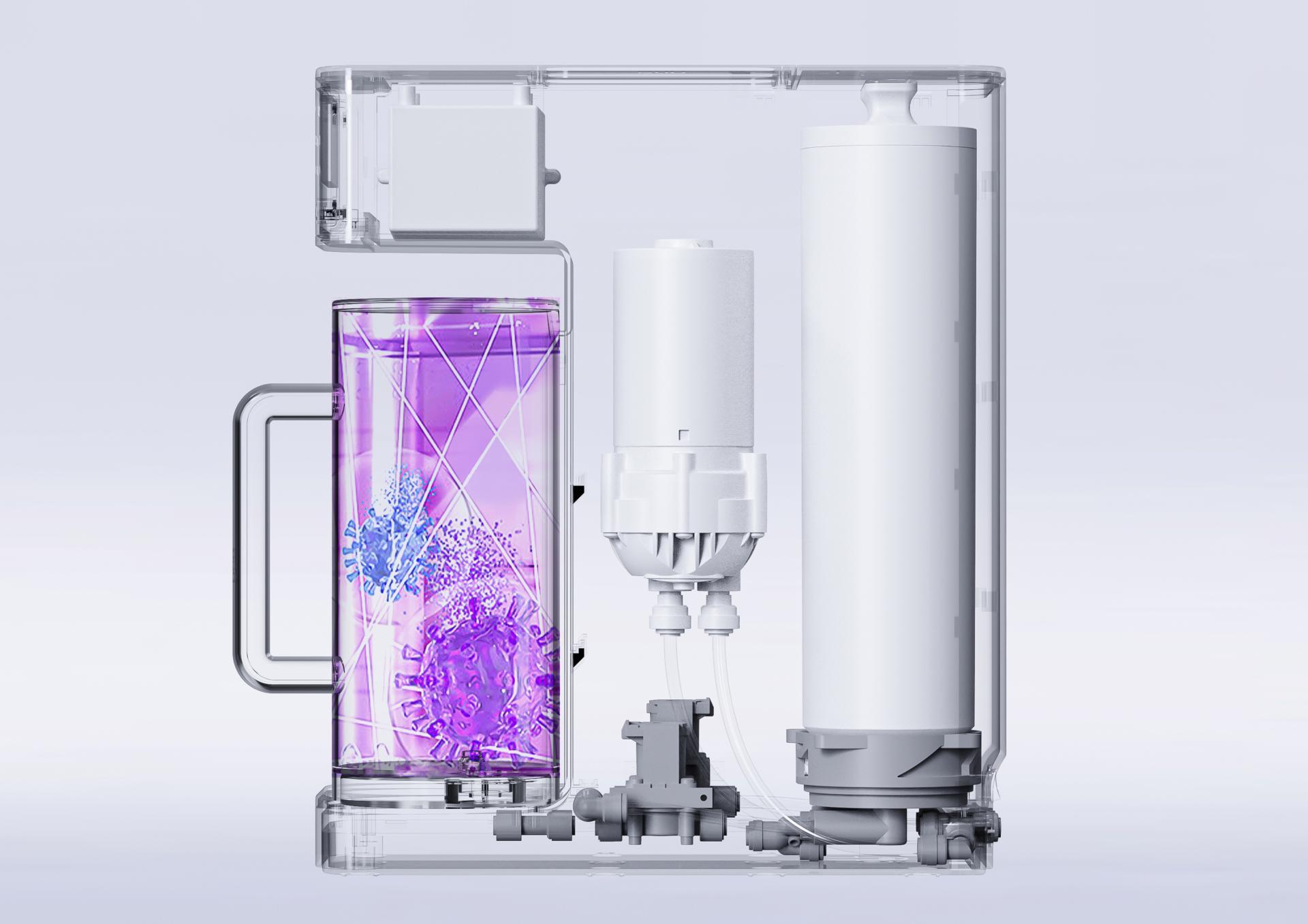 London Design Awards Winner - Uija Multi-function portable water purifier