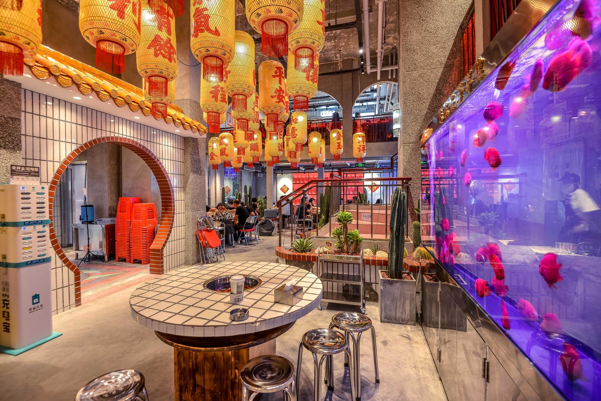 London Design Awards Winner - Zhu Guangyu Hot Pot Restaurant Space Design