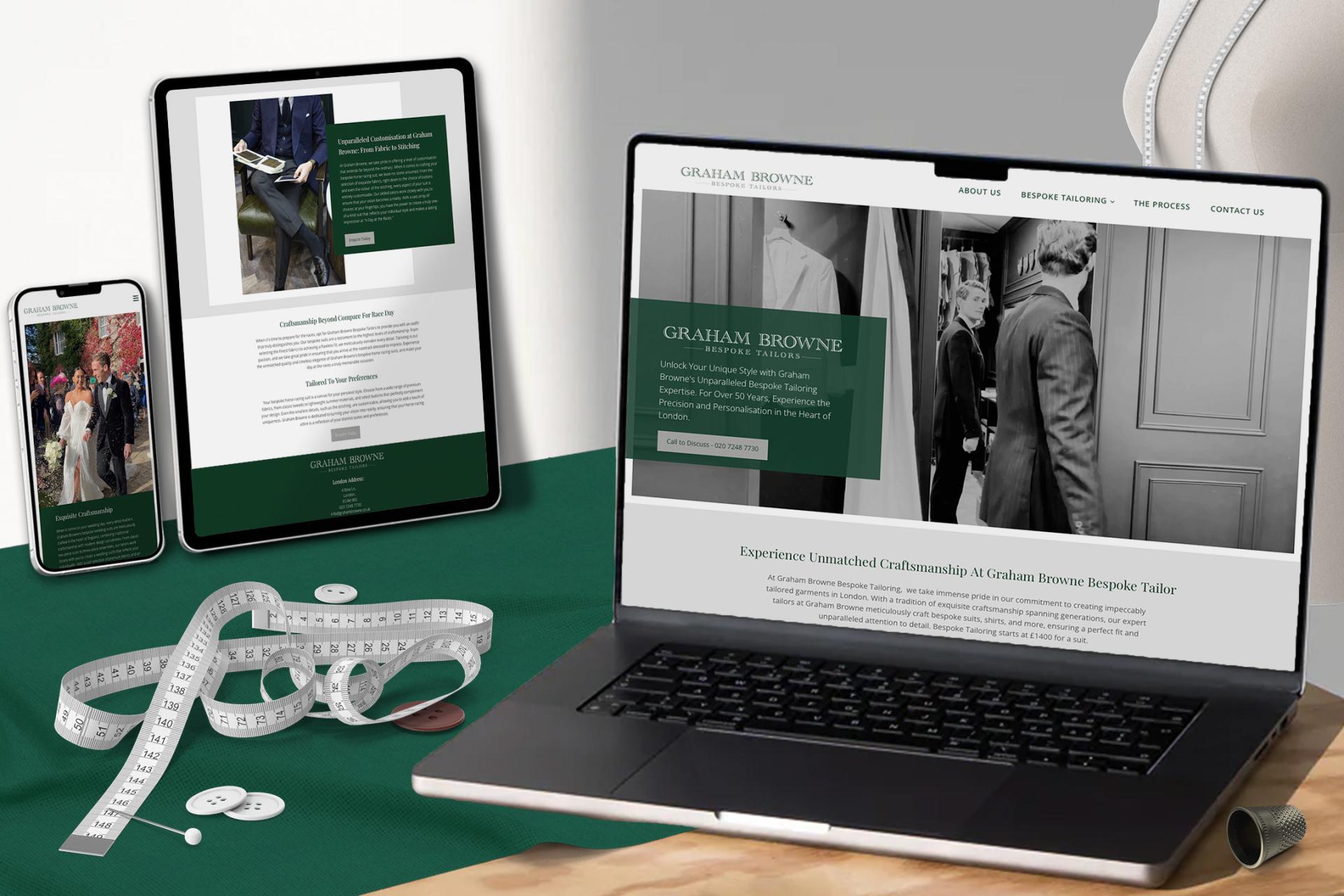 London Design Awards Winner - Website Redesign & Build With SEO Focus