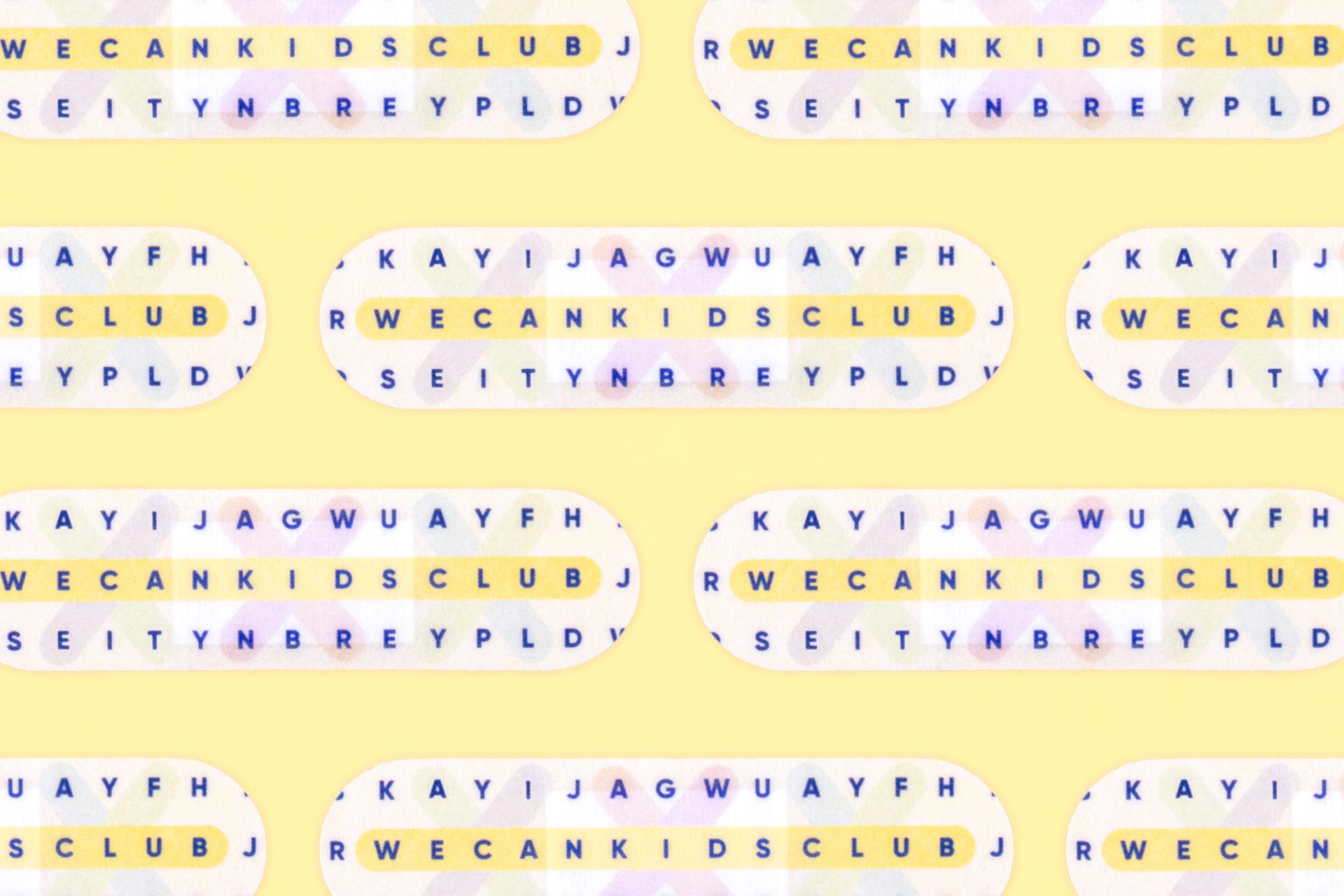 London Design Awards Winner - Wecan Kids Club : Brand Identity & Merchandise Design
